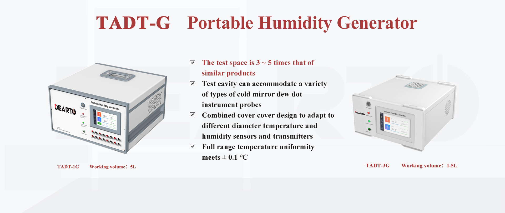 Portable Humidity Generator